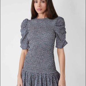 French Connection Drape Smock Dress